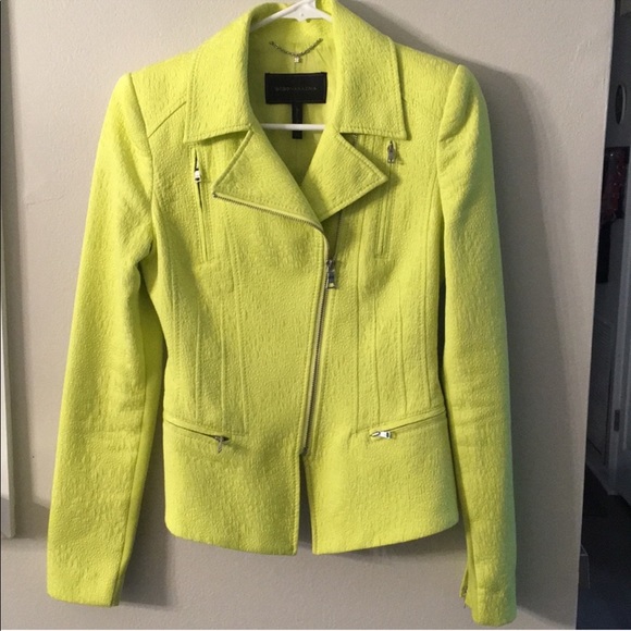 BCBGMaxAzria Jackets & Blazers - New BCBG Boe lime jacket blazer
